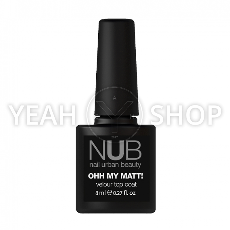 NUB VELOUR TOP Бархатный закрепитель для гель-лака 8мл купить по лучшей цене в Украине