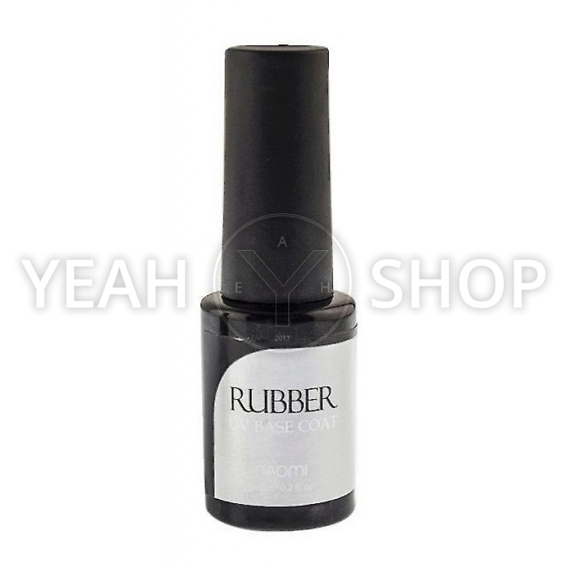 Основа под гель-лак 6 мл Naomi Rubber UV Base Coat купить по лучшей цене в Украине