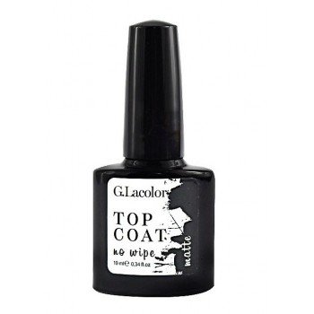Матовий топ для гель-лаку G. La Color Matte Top Coat No Wipe 10 мл
