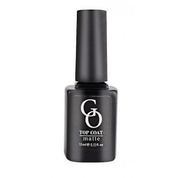 Матовий топ для гель-лаку GO Matte Top Coat 10 мл