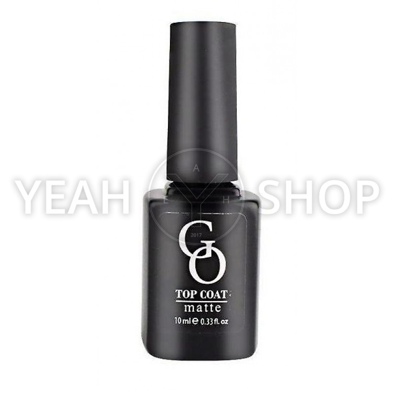 Закрепитель гель-лака 10 мл GO Matte Top Coat купить по лучшей цене в Украине