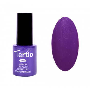 Гель лак №185 (фіолетовий перламутр) 10 мл Tertio