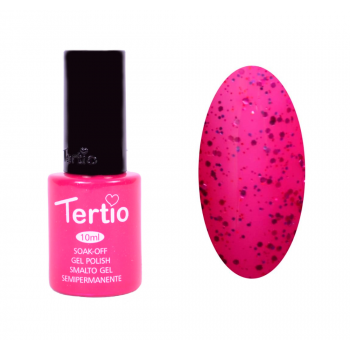 Гель лак №066 (малиновый с блестками) 10 мл Tertio