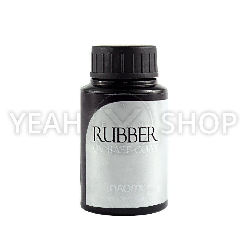 Основа под гель-лак 30 мл Naomi Rubber UV Base Coat купить по лучшей цене в Украине