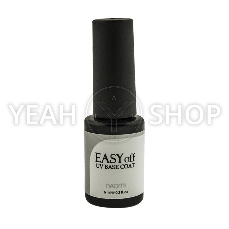 Основа під гель-лак 6 мл Naomi Gel Base Easy off uv base coat: купити за кращою ціною в Україні