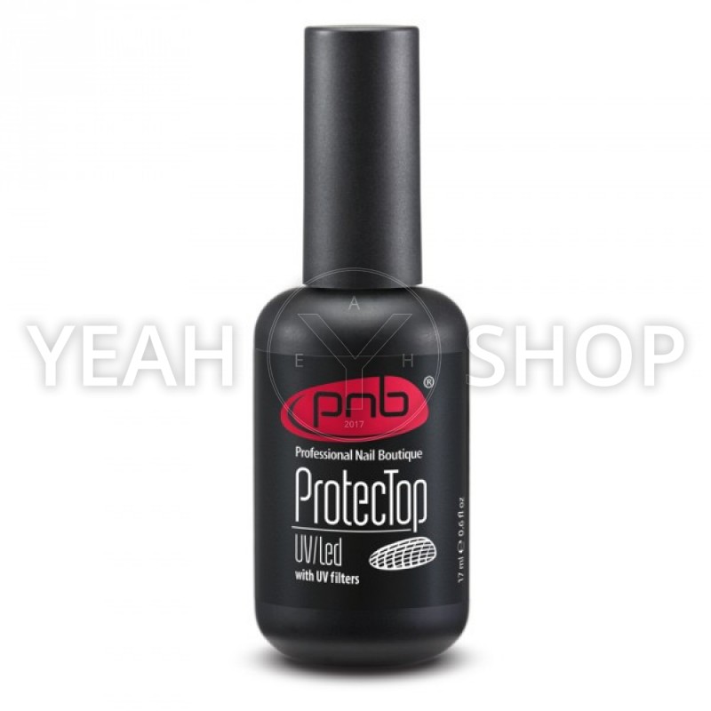 Топ для гель-лаку PNB Protect Top Coat 17 мл: купити за кращою ціною в Україні